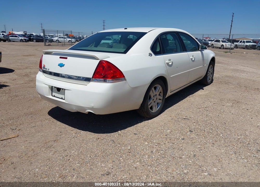 2007 CHEVROLET IMPALA LT VIN: 2G1WC58R579363954