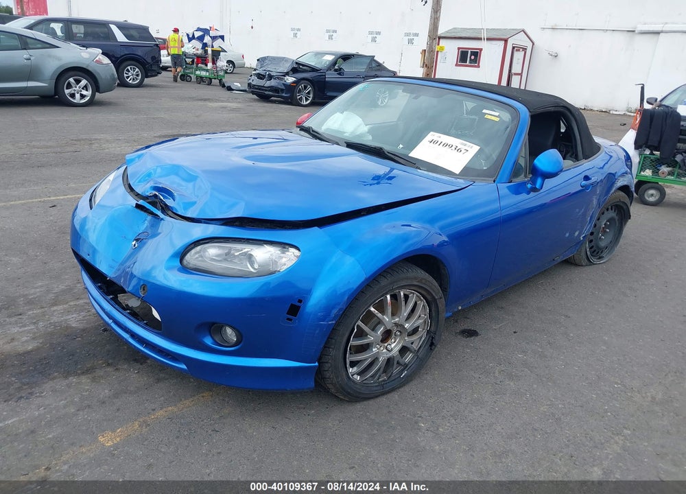 2006 MAZDA MX-5 GRAND TOURING VIN: JM1NC25F860102094