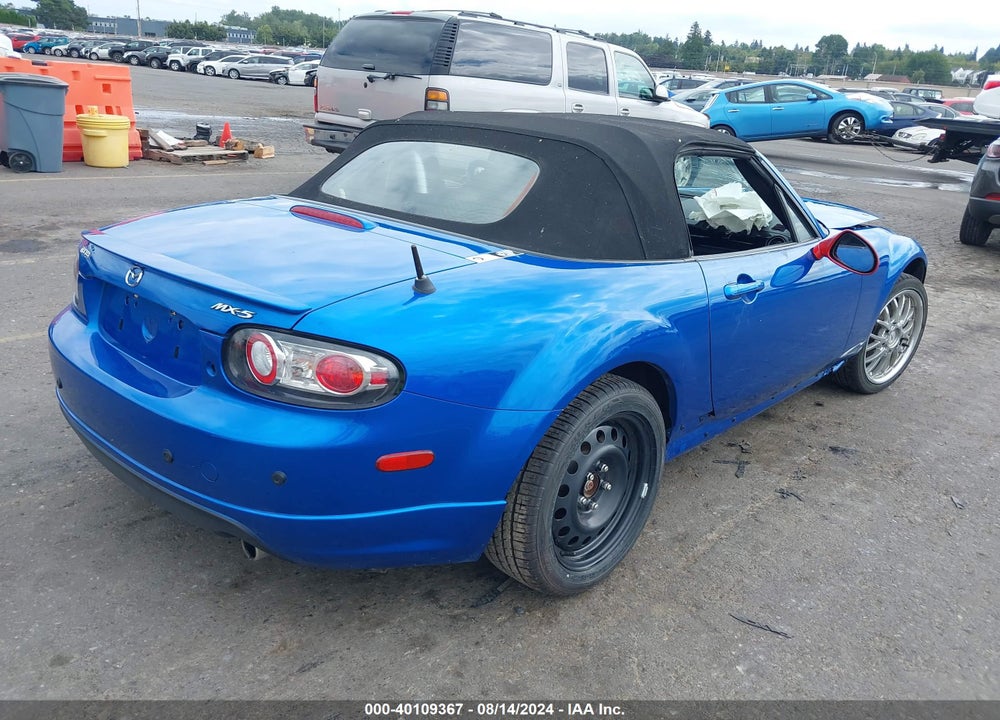 2006 MAZDA MX-5 GRAND TOURING VIN: JM1NC25F860102094