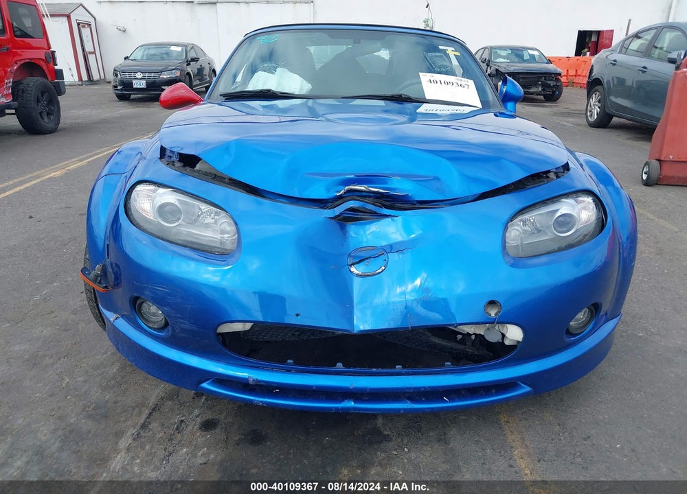 2006 MAZDA MX-5 GRAND TOURING VIN: JM1NC25F860102094