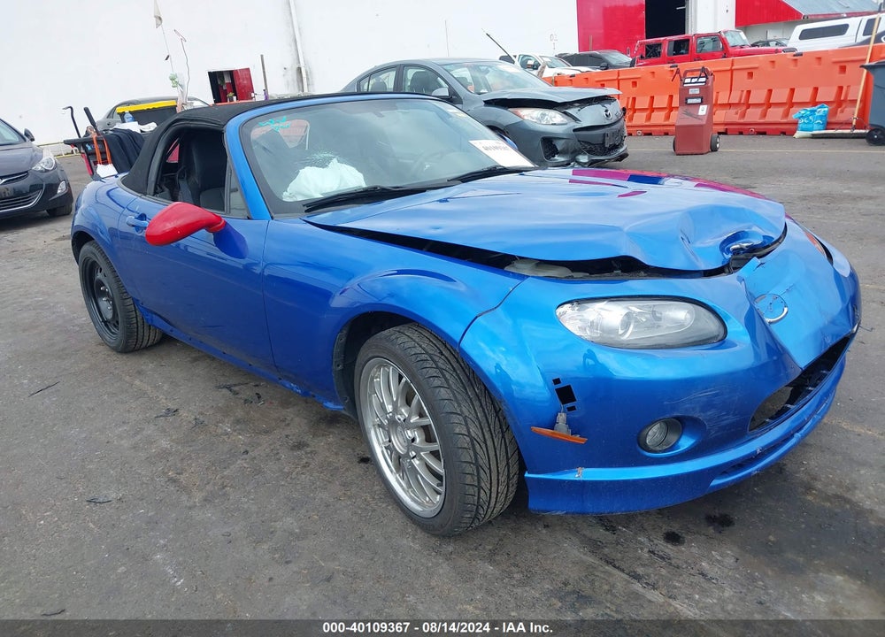 2006 MAZDA MX-5 GRAND TOURING VIN: JM1NC25F860102094
