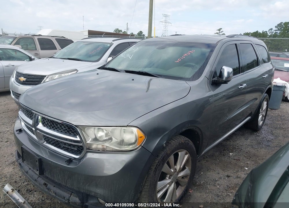 2011 DODGE DURANGO CREW VIN: 1D4SD4GT8BC592997