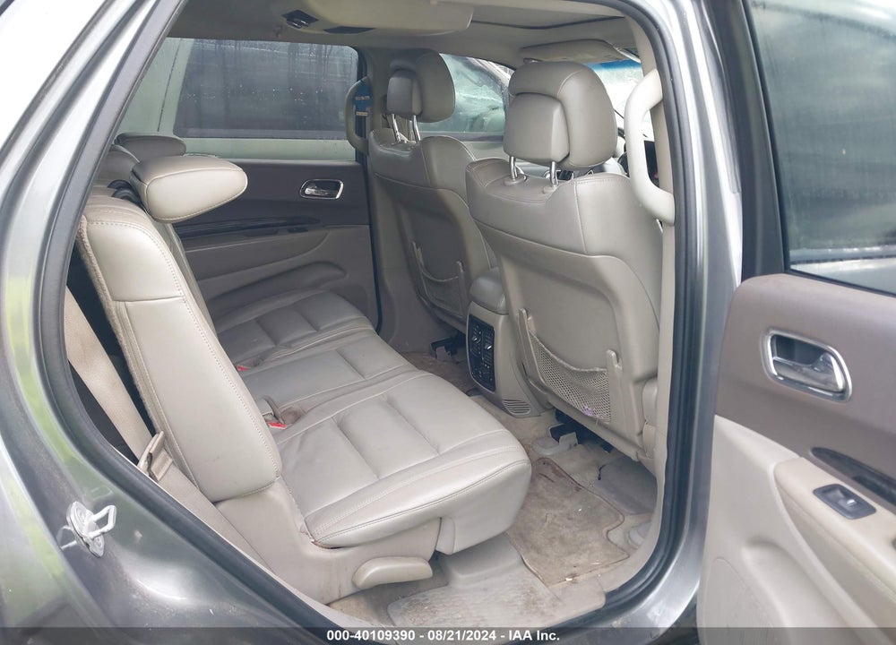 2011 DODGE DURANGO CREW VIN: 1D4SD4GT8BC592997