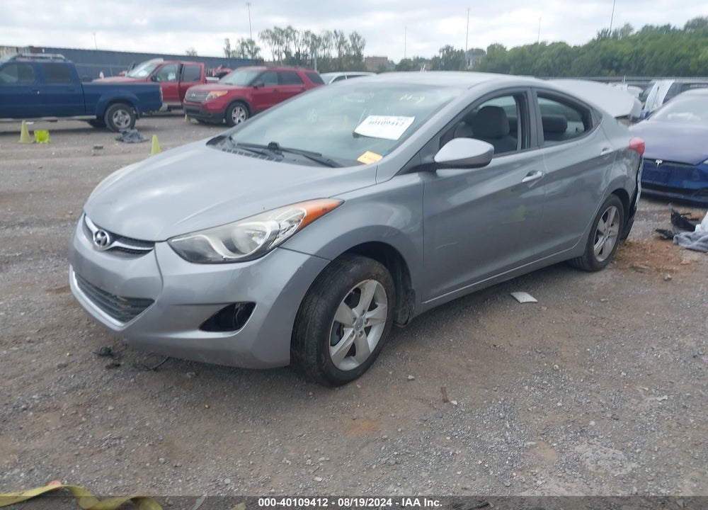 2013 HYUNDAI ELANTRA GLS VIN: KMHDH4AE6DU951700
