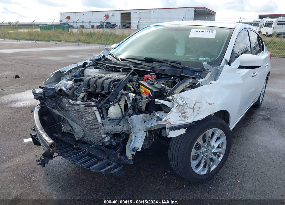 2019 NISSAN SENTRA SV VIN: 3N1AB7AP8KY357229