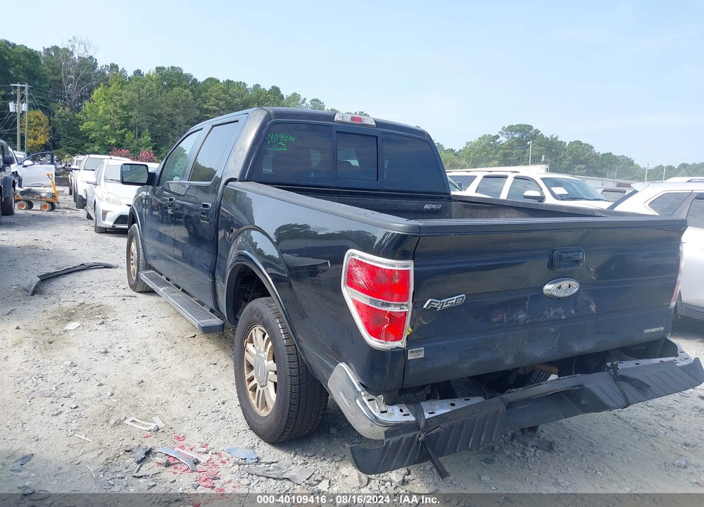 2013 FORD F-150 LARIAT VIN: 1FTFW1CFXDFC91950