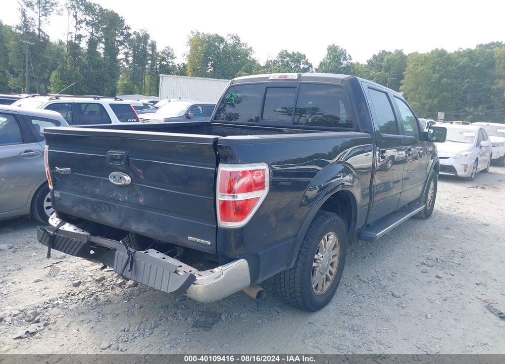 2013 FORD F-150 LARIAT VIN: 1FTFW1CFXDFC91950