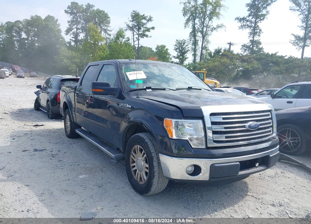 2013 FORD F-150 LARIAT VIN: 1FTFW1CFXDFC91950