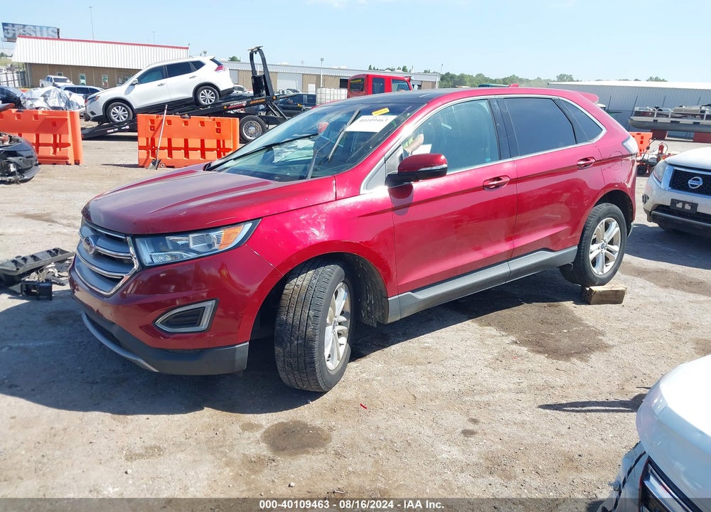 2017 FORD EDGE SEL VIN: 2FMPK3J82HBC44107