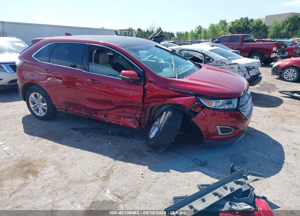 2017 FORD EDGE SEL VIN: 2FMPK3J82HBC44107