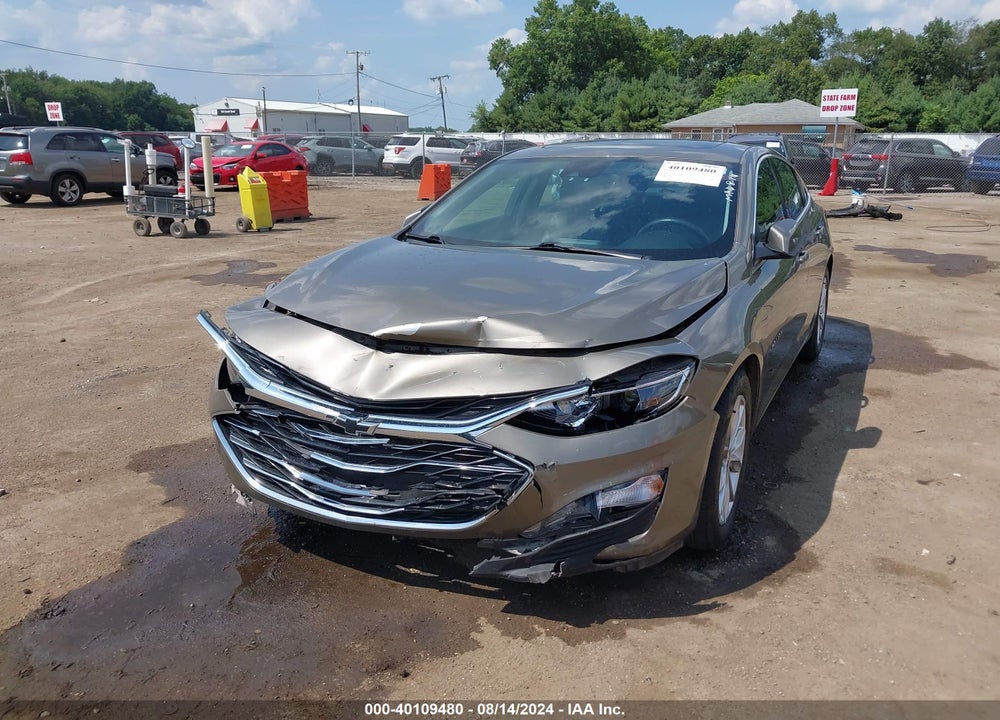 2020 CHEVROLET MALIBU FWD LT VIN: 1G1ZD5ST9LF017924