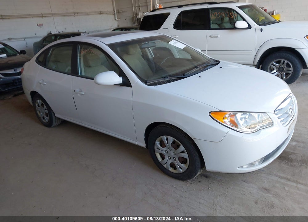 2010 HYUNDAI ELANTRA GLS VIN: KMHDU4AD9AU078927
