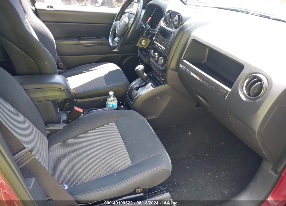 2012 JEEP COMPASS LATITUDE VIN: 1C4NJDEB4CD600036