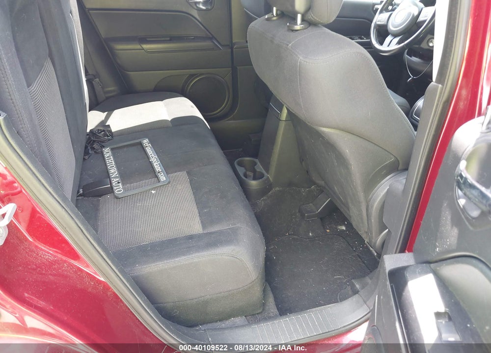 2012 JEEP COMPASS LATITUDE VIN: 1C4NJDEB4CD600036
