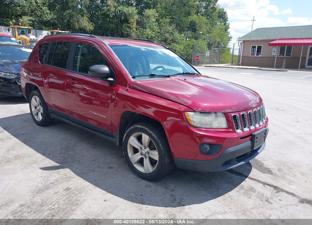 2012 JEEP COMPASS LATITUDE VIN: 1C4NJDEB4CD600036