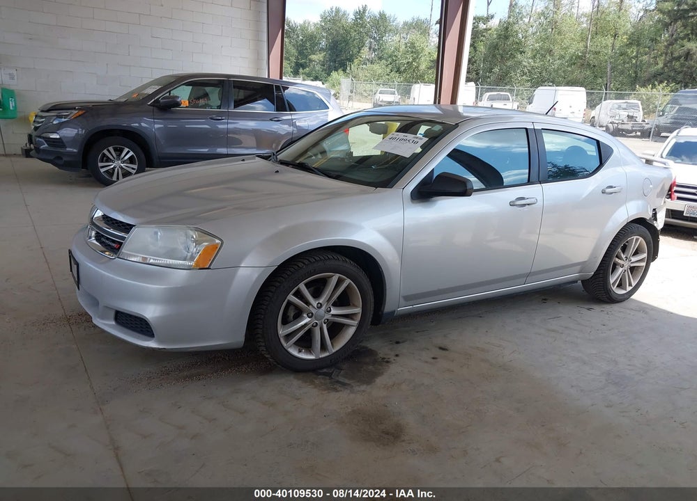 2012 DODGE AVENGER SE VIN: 1C3CDZAG6CN315091