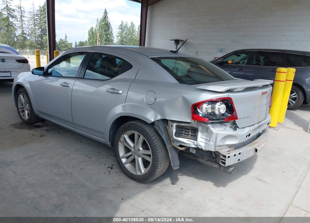 2012 DODGE AVENGER SE VIN: 1C3CDZAG6CN315091