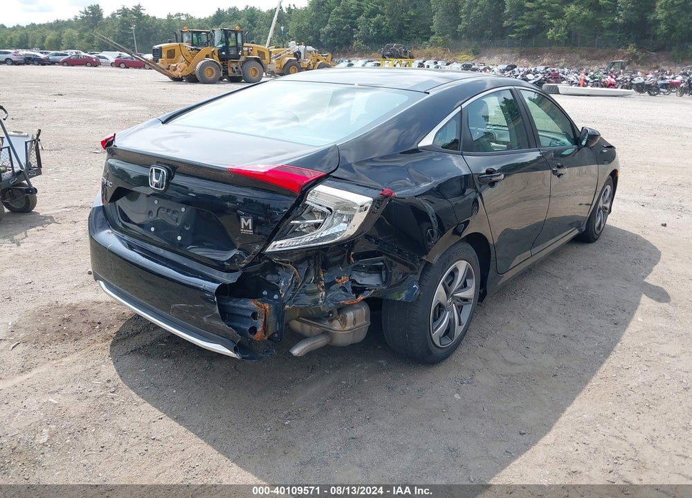 2019 HONDA CIVIC VIN: 2HGFC2F60KH552929