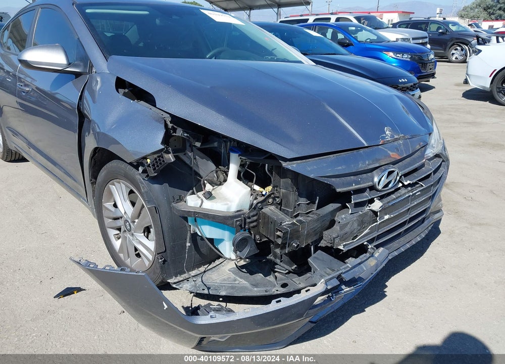 2019 HYUNDAI ELANTRA SEL VIN: KMHD84LFXKU844779
