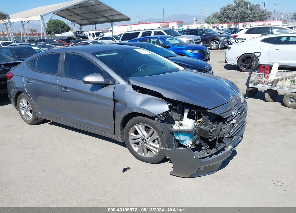 2019 HYUNDAI ELANTRA SEL VIN: KMHD84LFXKU844779