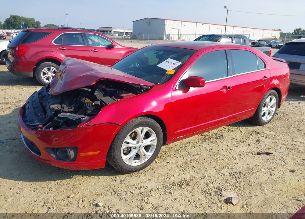 2012 FORD FUSION VIN: 3FAHP0HA3CR371708