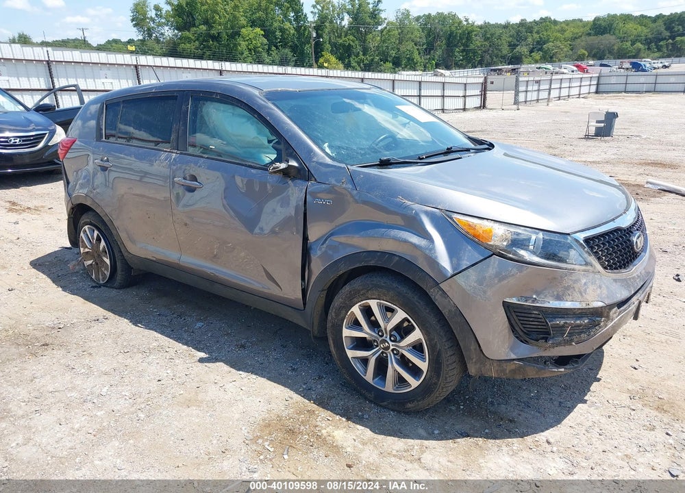 2015 KIA SPORTAGE LX VIN: KNDPBCACXF7781483