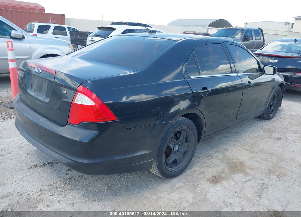 2010 FORD FUSION SE VIN: 3FAHP0HA5AR206627