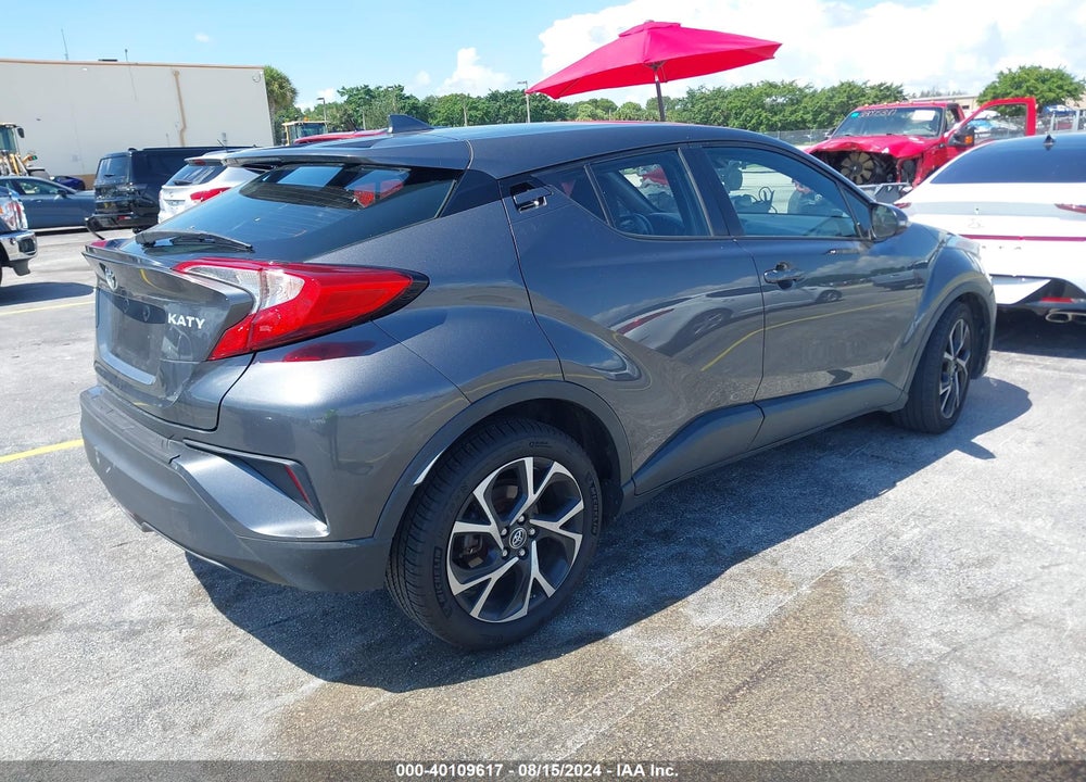 2018 TOYOTA C-HR XLE PREMIUM VIN: NMTKHMBX4JR013849