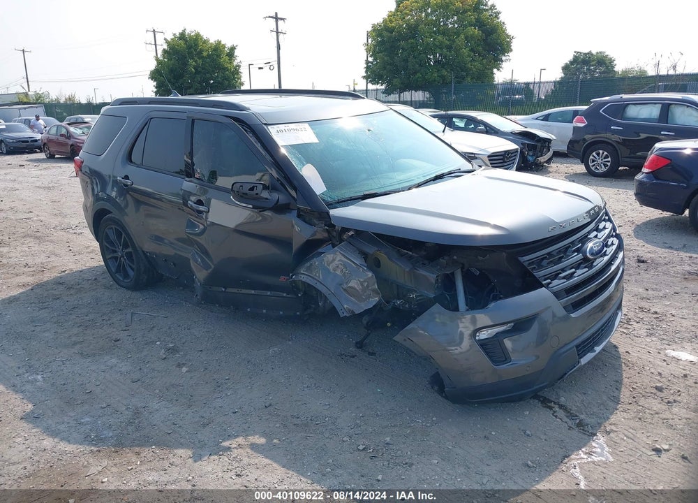 2018 FORD EXPLORER XLT VIN: 1FM5K8D86JGC46991