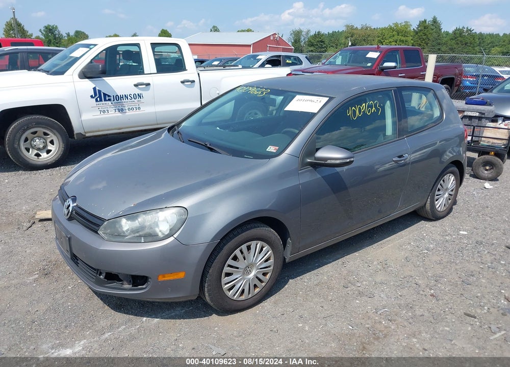 2010 VOLKSWAGEN GOLF 2-DOOR VIN: WVWAA7AJ5AW096238