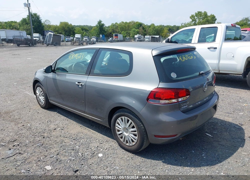 2010 VOLKSWAGEN GOLF 2-DOOR VIN: WVWAA7AJ5AW096238