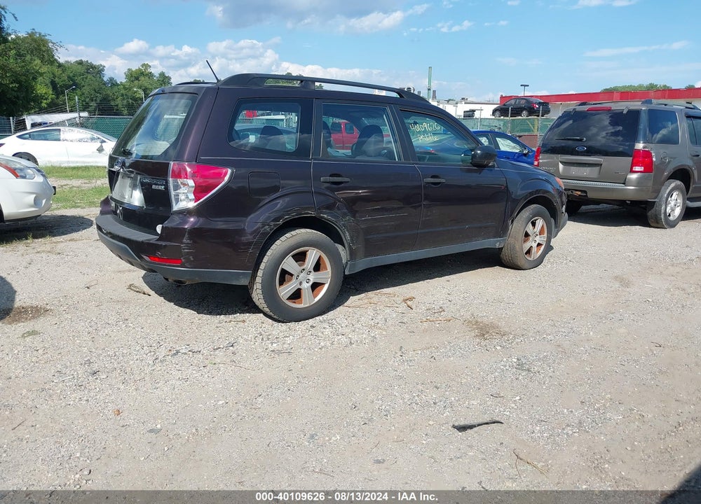 2013 SUBARU FORESTER 2.5X VIN: JF2SHABC7DH435301