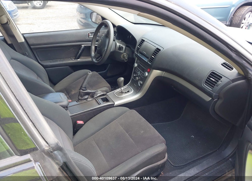 2008 SUBARU LEGACY 2.5I VIN: 4S3BL616887217143