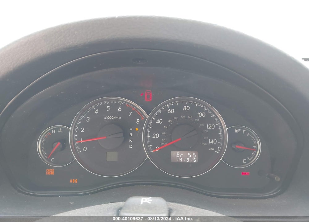 2008 SUBARU LEGACY 2.5I VIN: 4S3BL616887217143