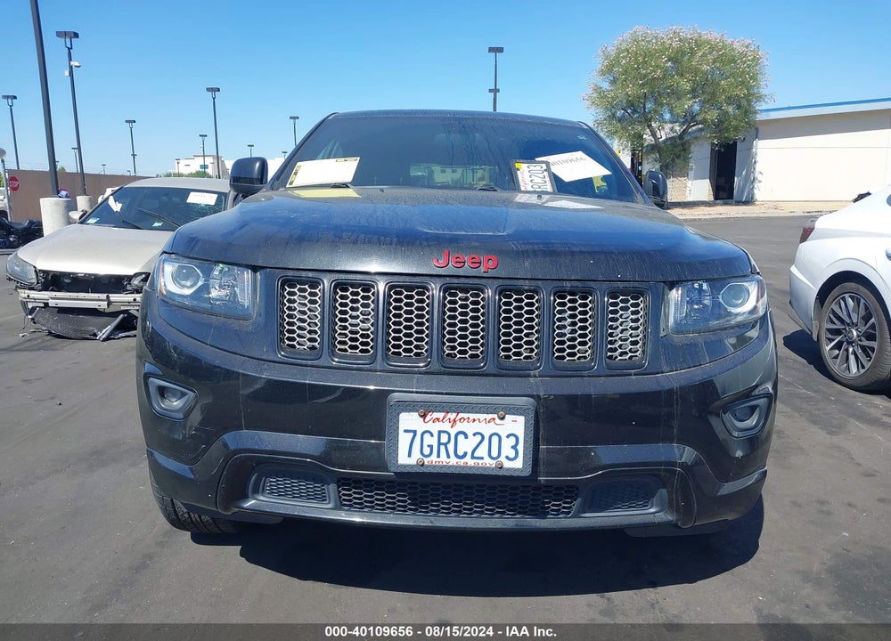 2014 JEEP GRAND CHEROKEE ALTITUDE VIN: 1C4RJEAG1EC529038