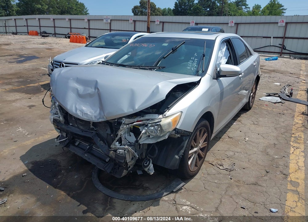 2012 TOYOTA CAMRY XLE VIN: 4T1BF1FK4CU106854