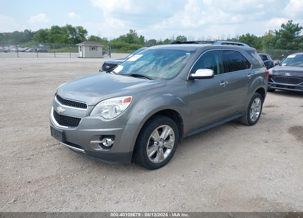 2012 CHEVROLET EQUINOX LTZ VIN: 2GNFLGE54C6302702