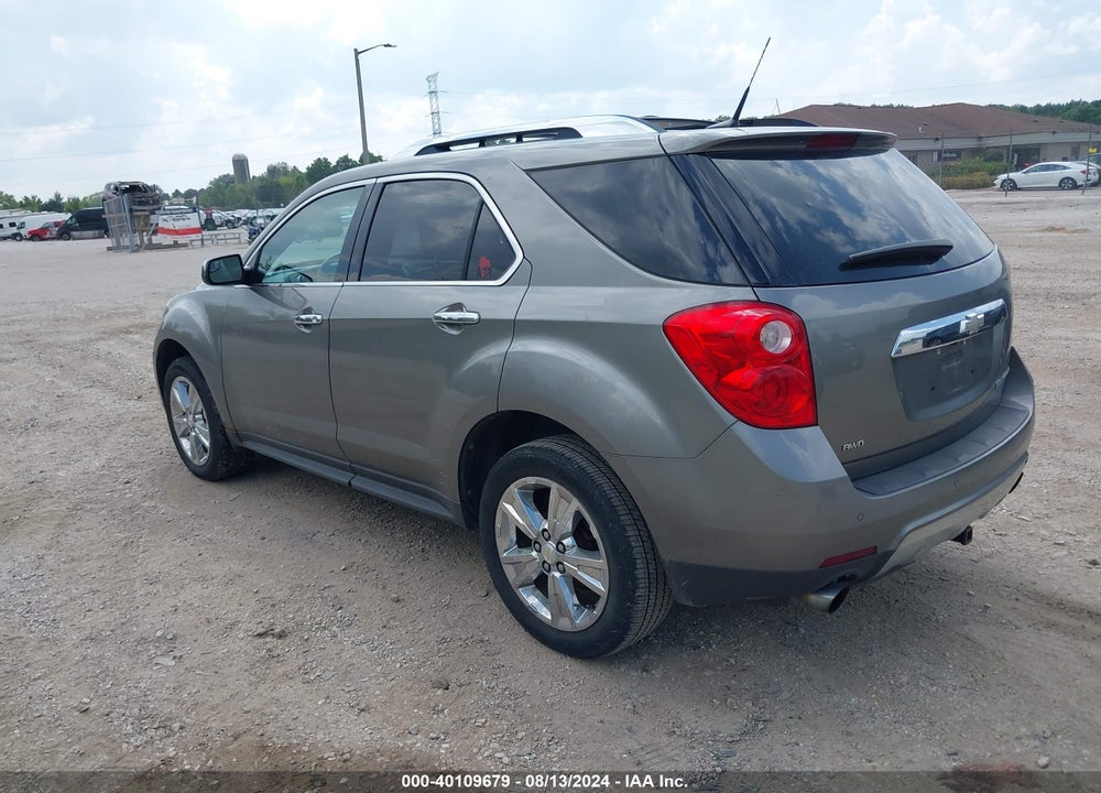 2012 CHEVROLET EQUINOX LTZ VIN: 2GNFLGE54C6302702