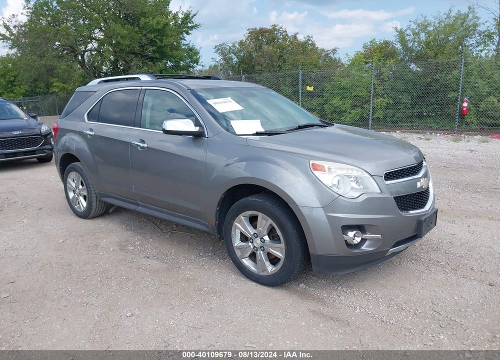 2012 CHEVROLET EQUINOX LTZ VIN: 2GNFLGE54C6302702