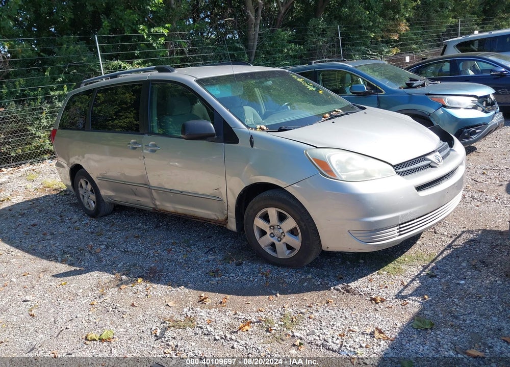 2004 TOYOTA SIENNA LE VIN: 5TDZA23C04S081087