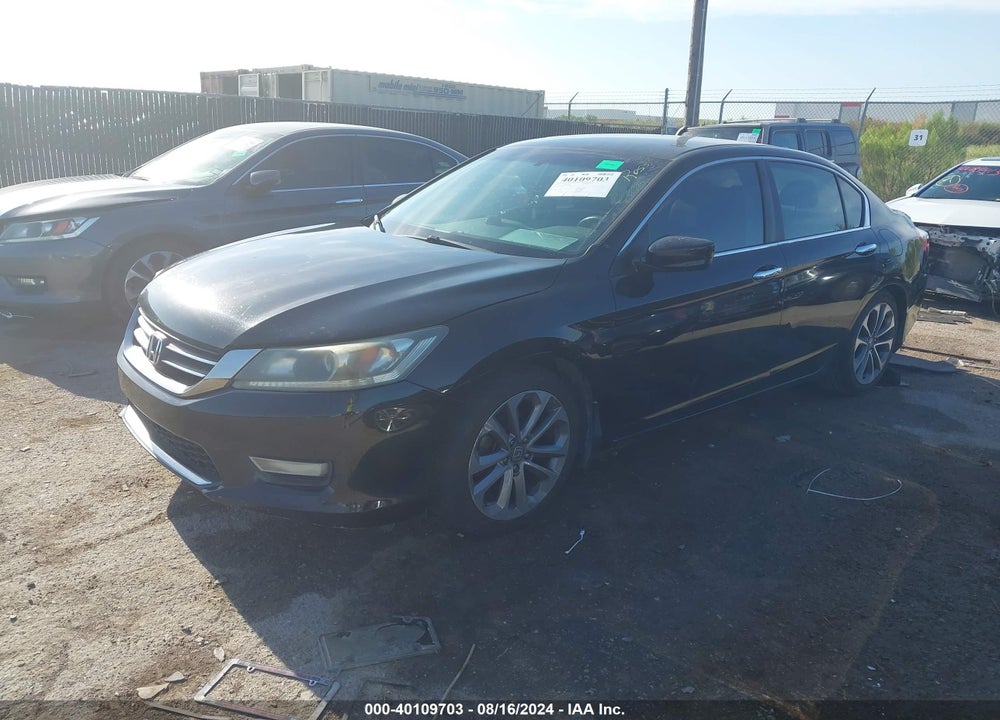 2013 HONDA ACCORD SPORT VIN: 1HGCR2F53DA001890