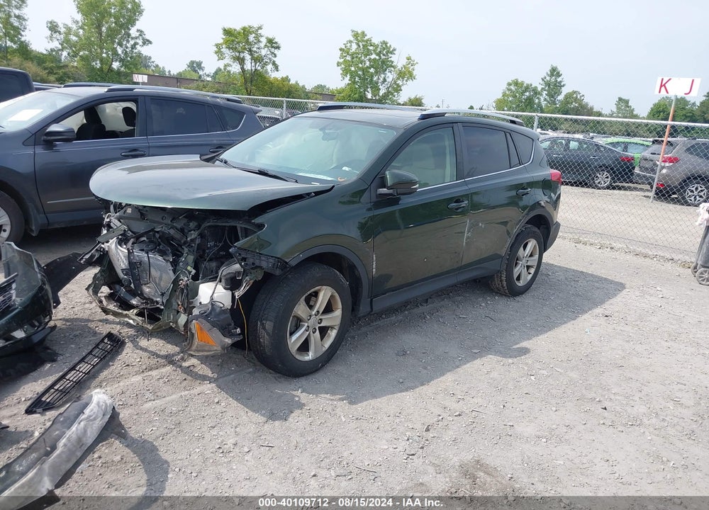 2013 TOYOTA RAV4 XLE VIN: JTMRFREV5DD004395
