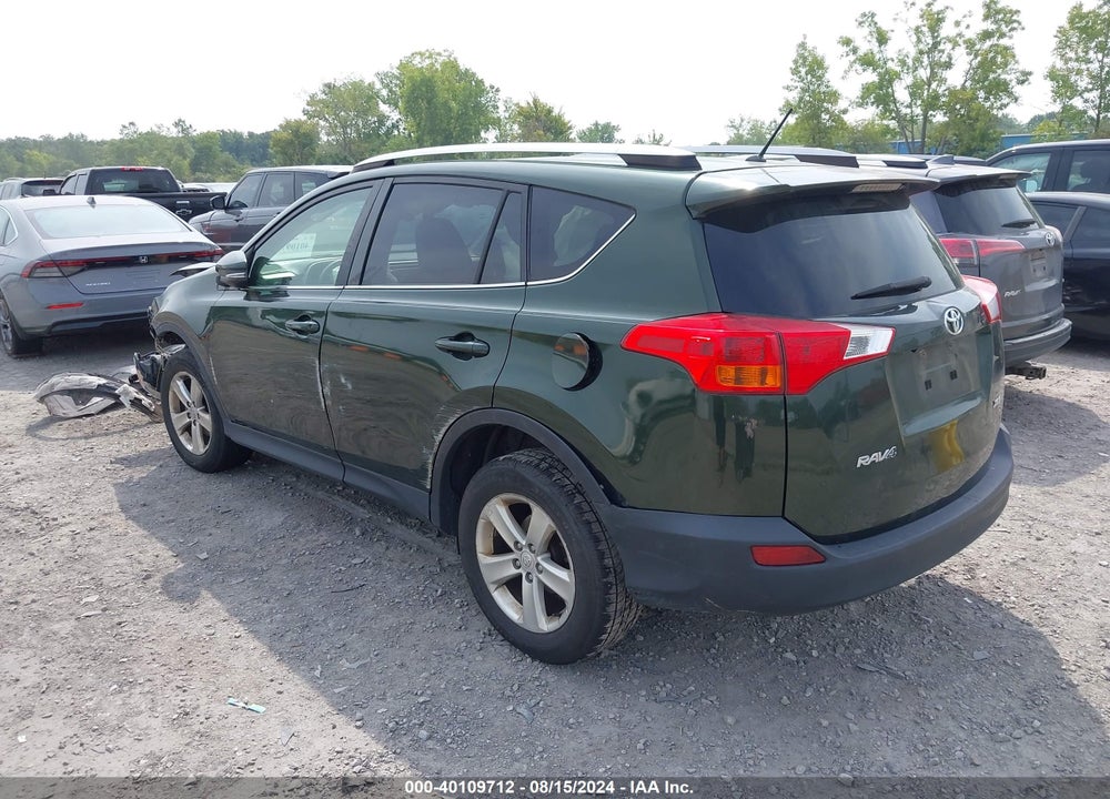 2013 TOYOTA RAV4 XLE VIN: JTMRFREV5DD004395