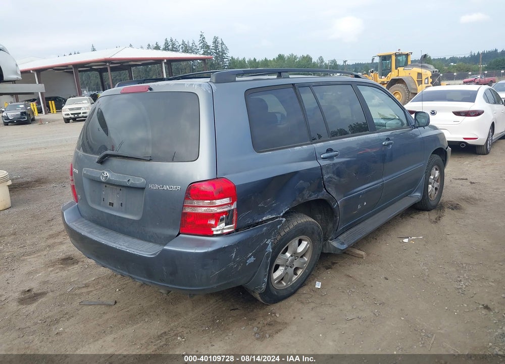 2003 TOYOTA HIGHLANDER V6 VIN: JTEGF21A030099466