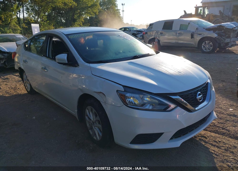 2018 NISSAN SENTRA SV VIN: 3N1AB7AP4JY212722