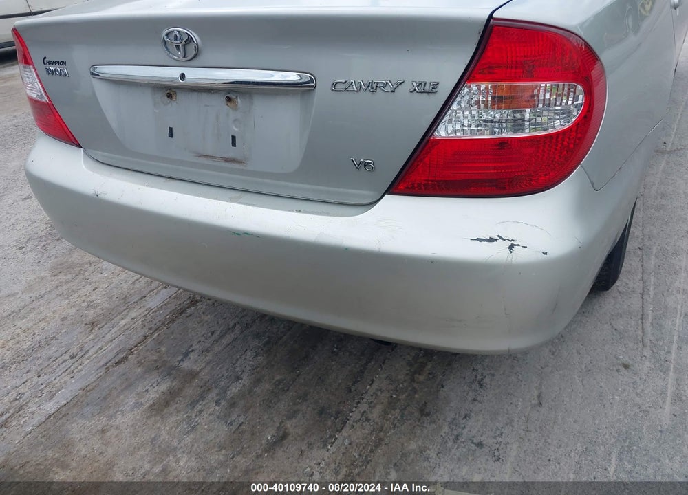 2002 TOYOTA CAMRY XLE V6 VIN: 4T1BF30K42U031012