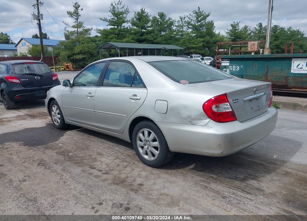 2002 TOYOTA CAMRY XLE V6 VIN: 4T1BF30K42U031012