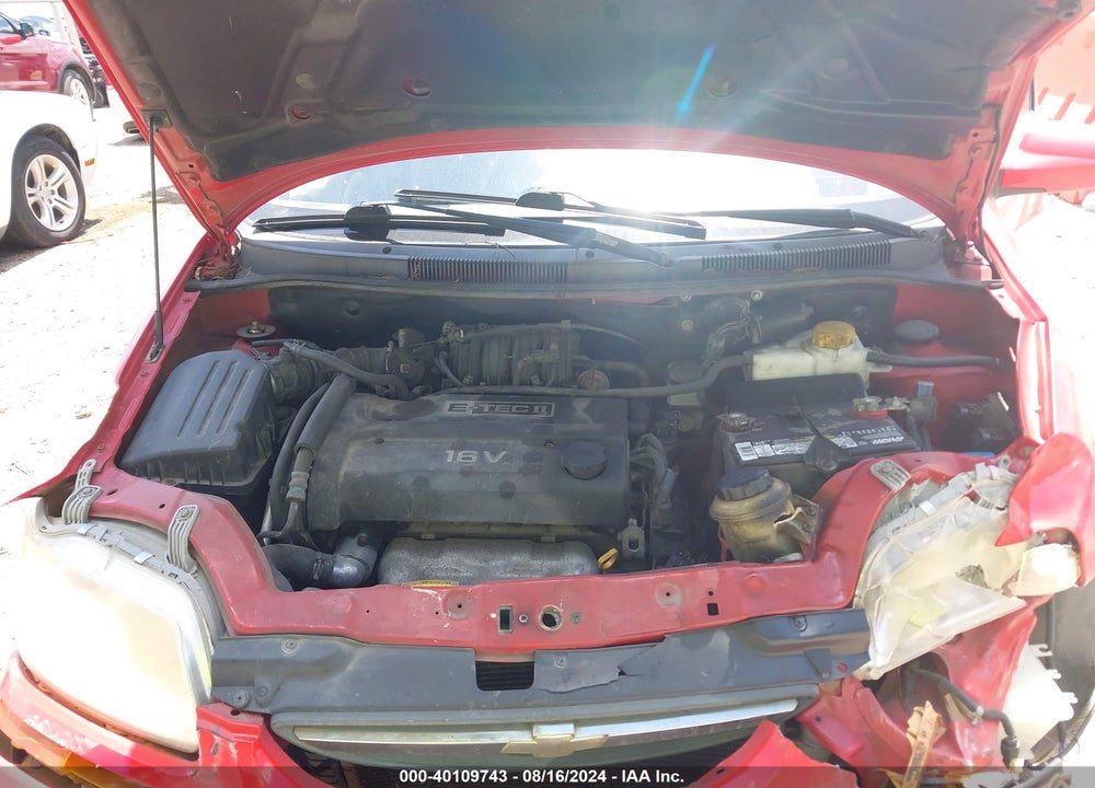2004 CHEVROLET AVEO VIN: KL1TD52624B165114