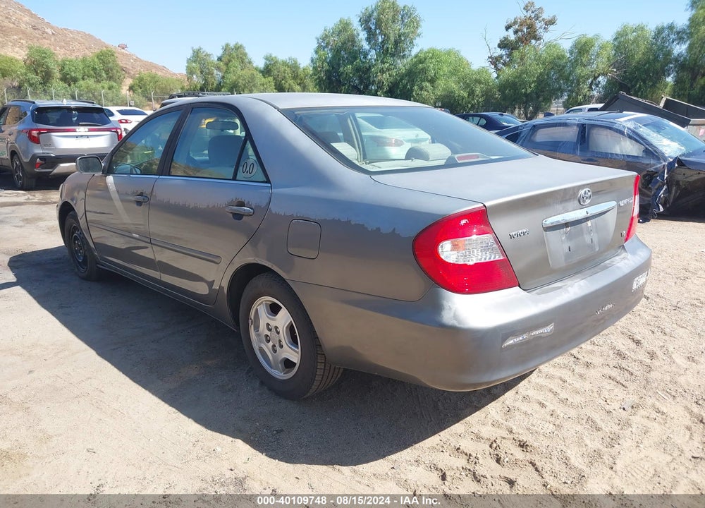 2003 TOYOTA CAMRY LE V6 VIN: 4T1BF32K73U542695