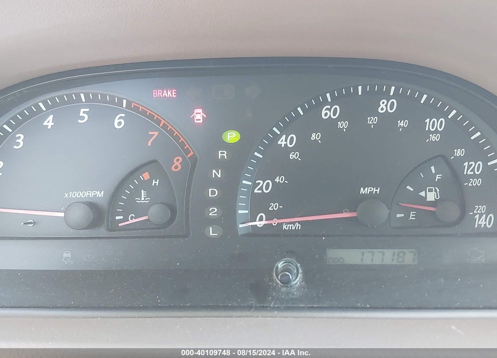 2003 TOYOTA CAMRY LE V6 VIN: 4T1BF32K73U542695